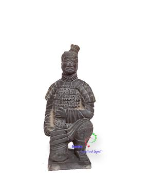 21cm chinesische Terracotta Krieger Fengshui Figure 5 Teilen